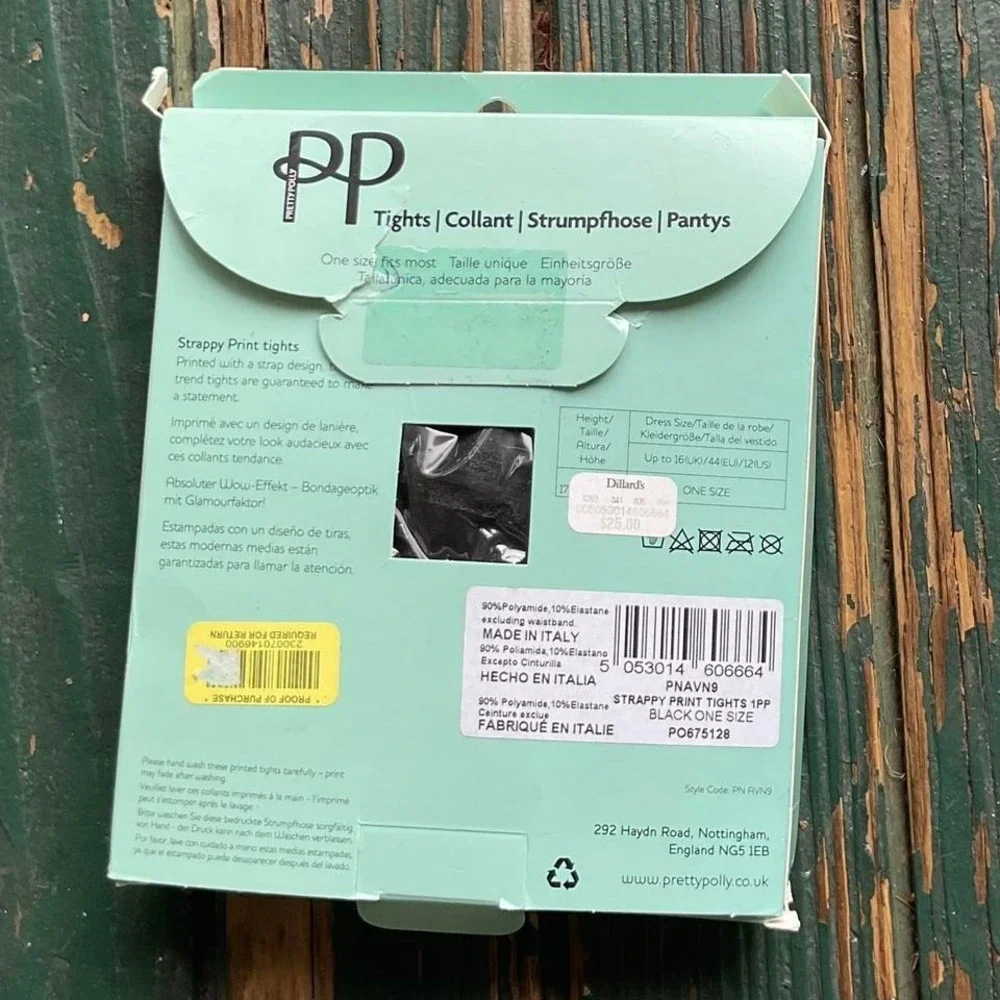 Pretty Polly black stockings‎ tights